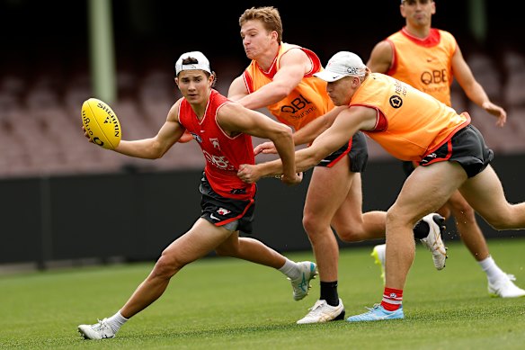 Harry Kyle was drafted with pick 14 in the AFL draft in 2025.