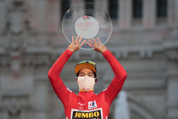 Primoz Roglic won four stages as well as the overall title at the Vuelta a Espana. 