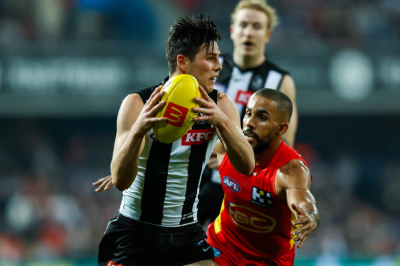Collingwood’s Ollie Henry.
