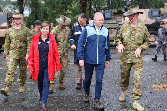 Prime Minister Anthony Albanese in Brisbane on Sunday.
