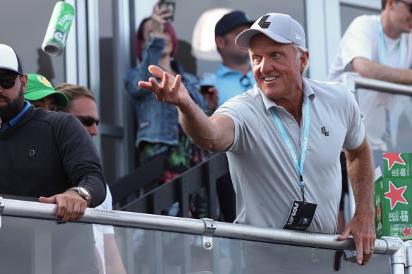 Greg Norman was on track to receive “annual compensation” from F45.