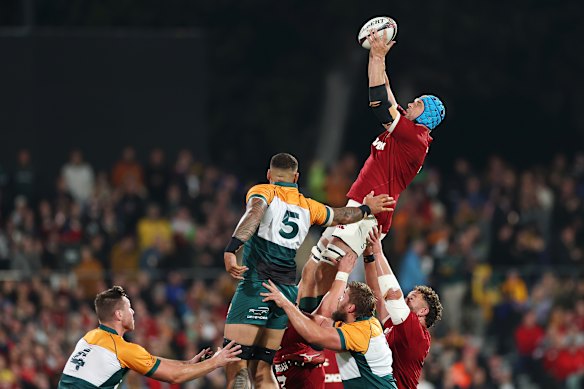 Tadhg benefit against the Aunz Xi in Adelaide.