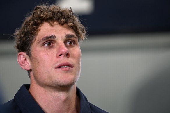 Carlton gun Charlie Curnow.