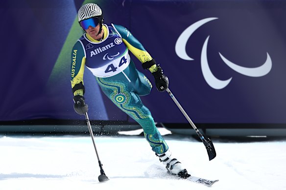 Australian Michael Milton competing in in Italy.