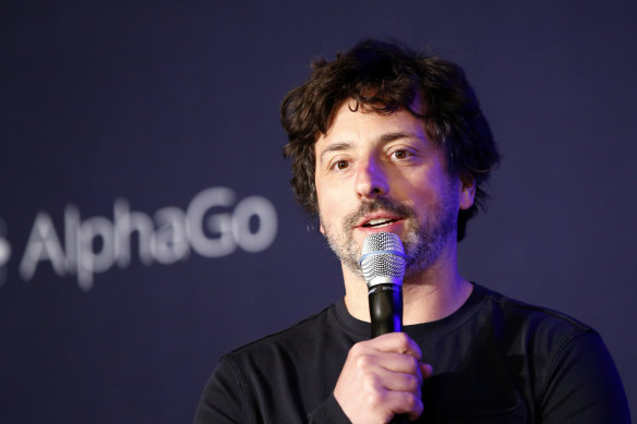 Google co-founder Sergey Brin is back. 