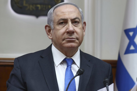 Israeli Prime Minister Banjamin Netanyahu.