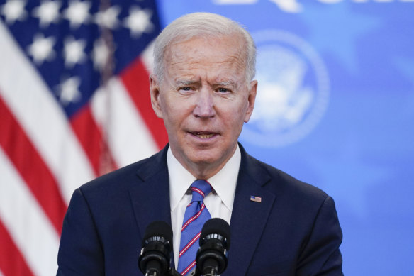 Joe Biden held his first press conference since entering the White House.