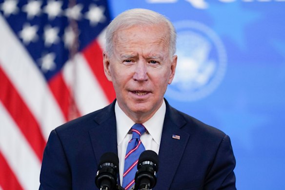 Joe Biden held his first press conference since entering the White House.