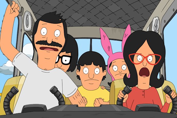 The Belchers in Bob’s Burgers. 