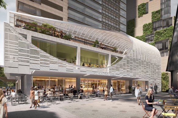 Renders of the new Jacksons on George hotel in Sydney, the first venue from hospitality group DTL Entertainment Group Pty Ltd. 