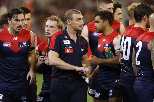 Demons coach Simon Goodwin is heading to the US in the off-season.