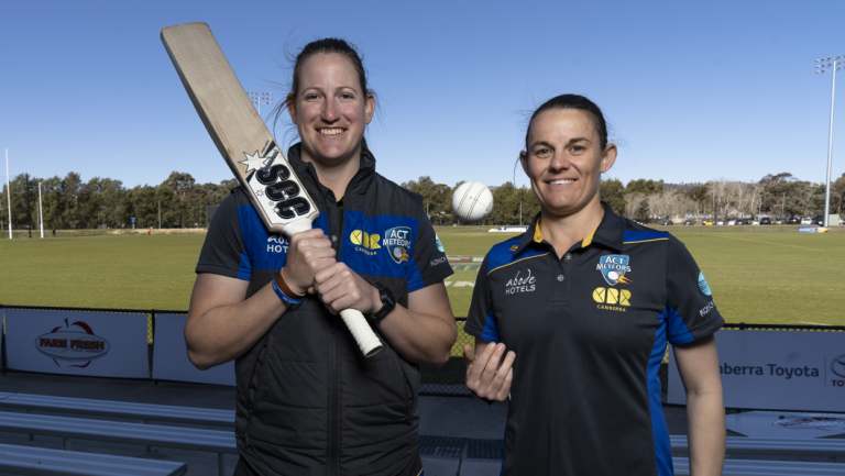 Claire Koski and Erin Osborne have both played first grade in Canberra.