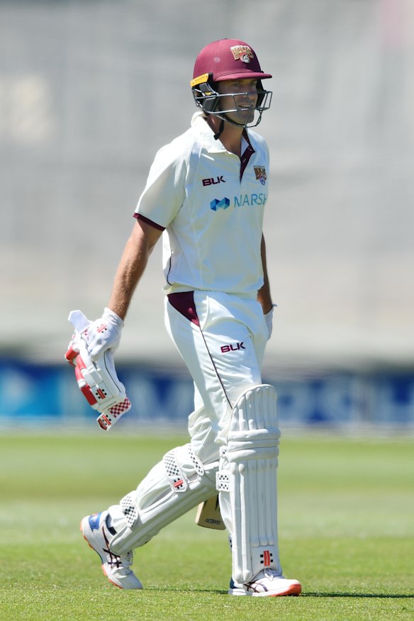 Joe Burns has scored 46 runs so far in his Shield campaign.