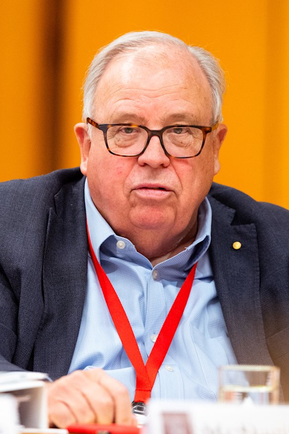 NSW Building Commissioner David Chandler during a budget estimates hearing.