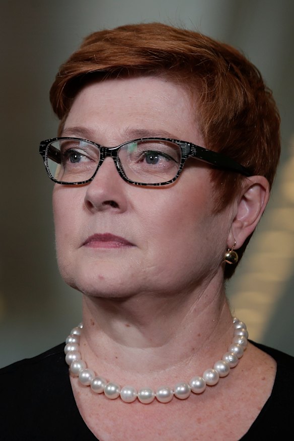 Foreign Affairs Minister Marise Payne.