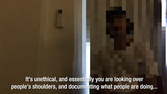 A former Woolworths staff member has described the company's actions as "unethical".