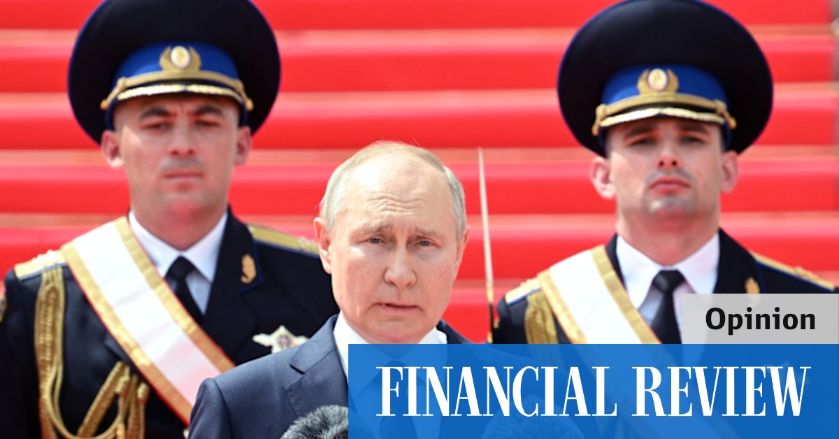 Russia, not the West, faces a crisis of resolve - Vimarsana News