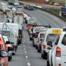 Congestion clears after crashes slow traffic on Ipswich, Logan motorways