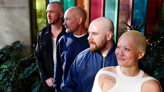 Luke Ryan, Mark Poston, Andrew Minutillo and Lola Li.