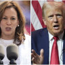 Harris leads Trump in three key states after a year of Biden’s polls struggle