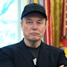 Elon Musk in the Oval Office of the White House.