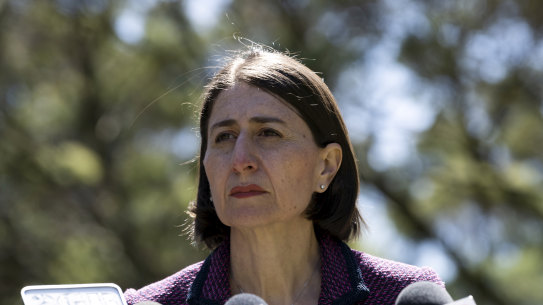 NSW Premier Gladys Berejiklian directly approved council grants under the Stronger Communities Fund.