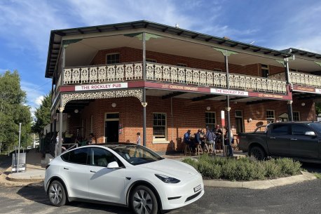 The Rockley Pub – slow on the EV uptake.