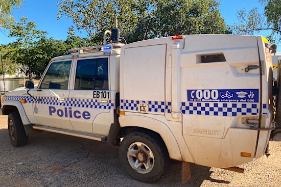 Police were called to the house on Friday.