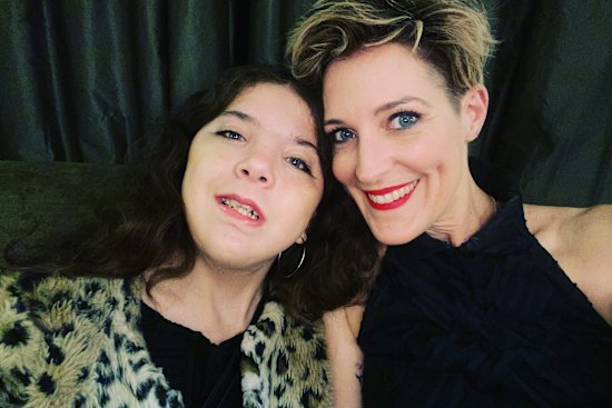 Jo Stanley and daughter Willow.