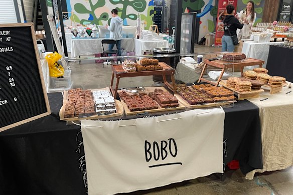 Bobo Bakery pop-ups at markets regularly. 