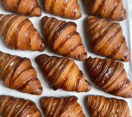 Croissants at Lode, Surry Hills.