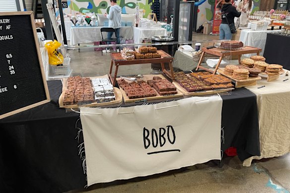 Bobo Bakery pop-ups at markets regularly.