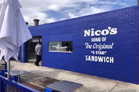 Nico’s Sandwich Deli in Brunswick East is its third store and its largest.
