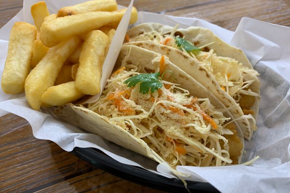 Kentucky fish taco at Jinny & Co.