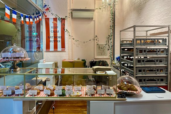 Inside the new Royal Arcade location.
