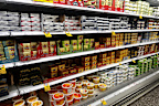 Supermarket spreadable butter 