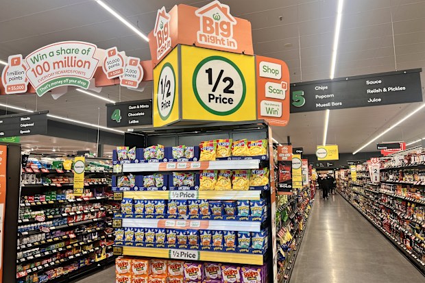 grocery prices end of aisle displays supermarkets