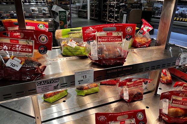 roast chicken coles and woolworths price increase