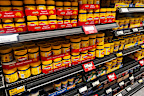 The new product contains 50 per cent less salt and artificial colour c150 has been removed.