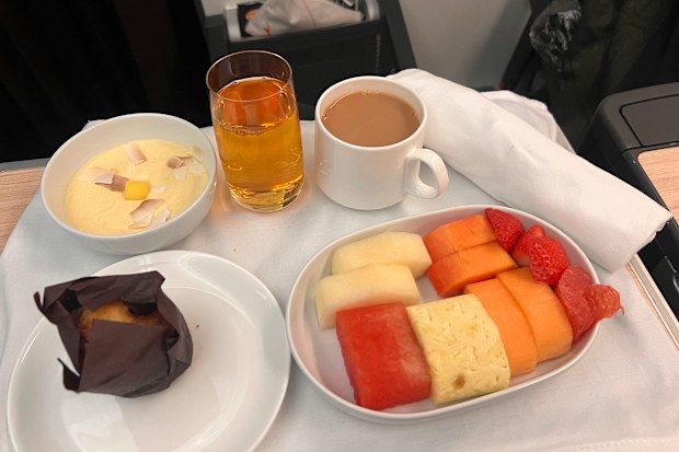 Premium economy on one of Qantas’ longest flights