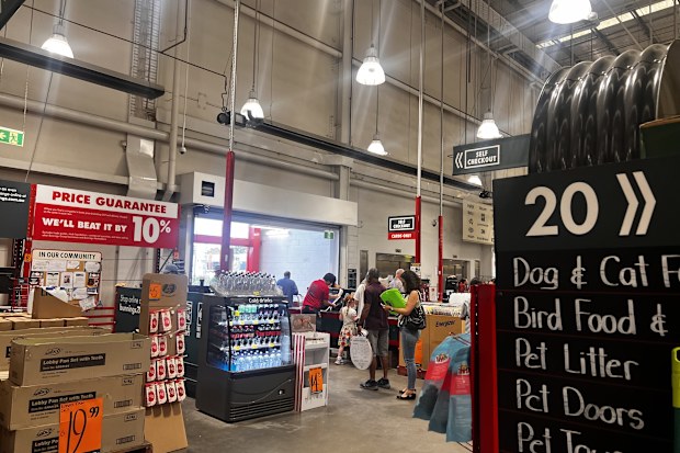 bunnings self checkout