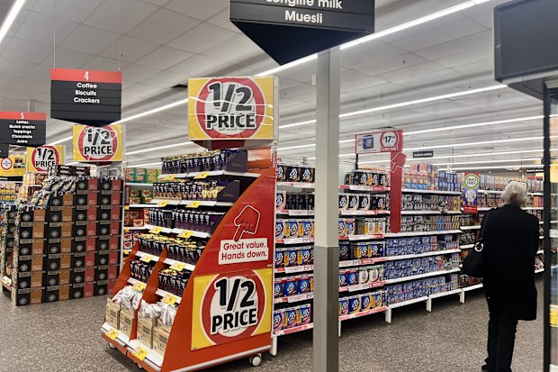 grocery prices end of aisle displays supermarkets
