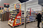 The ends of supermarket aisles often contain the weekly specials.