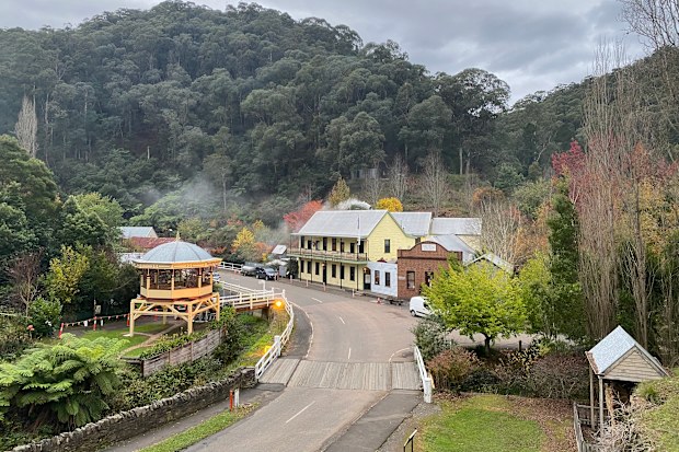 Michael Leaney has run Walhalla's Star Hotel since 1998.