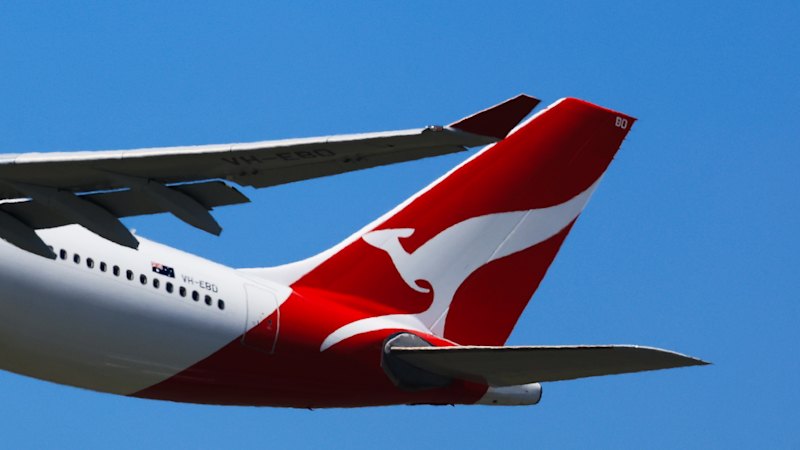 Qantas profit falls sharply as fuel costs surge