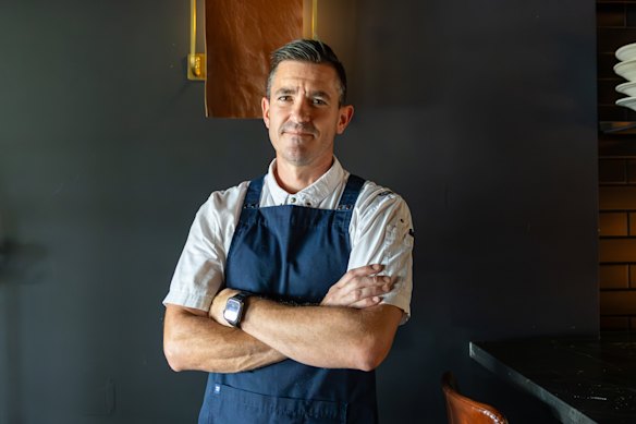 EXP. chef and restaurateur Frank Fawkner.