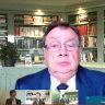 Harold Mitchell giving evidence during the Bergin Inquiry last year.