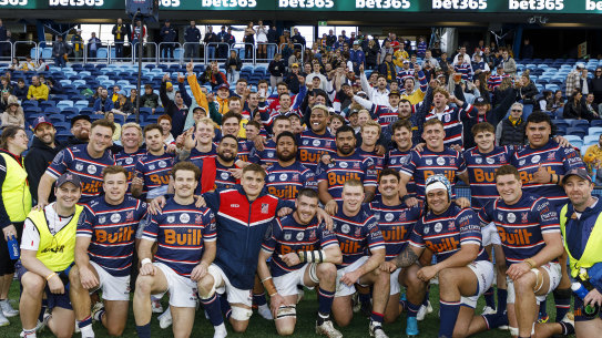 The Easts first grade side after beating Newcastle at Allianz Stadium in July.