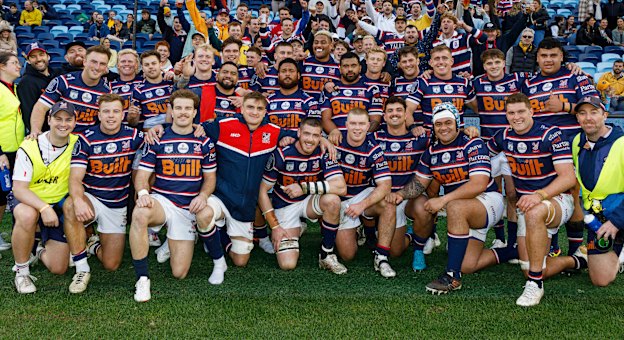 The Easts first grade side after beating Newcastle at Allianz Stadium in July.