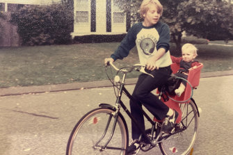 Steve Baird with his older brother Mike.